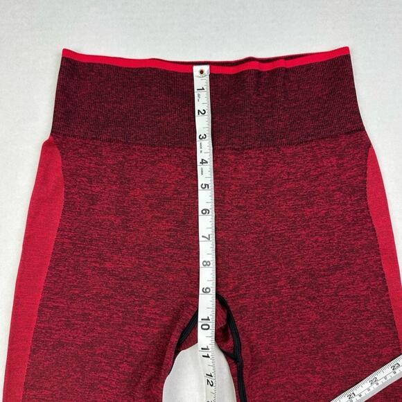 Victoria's Secret PINK Seamless Sculpt Leggings Red Ombre Small - Picture 8 of 10